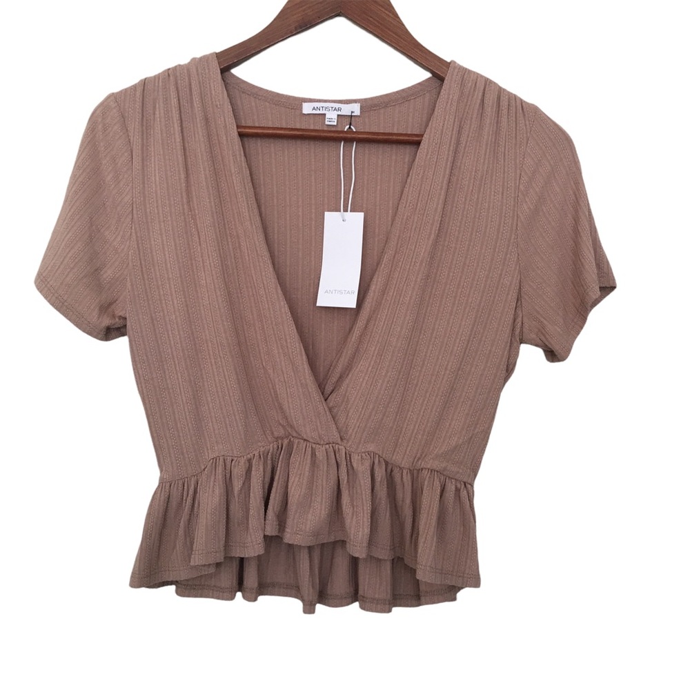 NWT Antistar Top Short Sleeves Size Medium